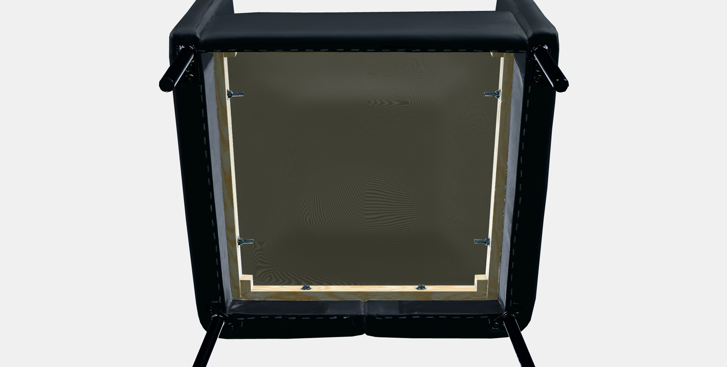 EKERO Armchair 4 Low-poly 3D model_10