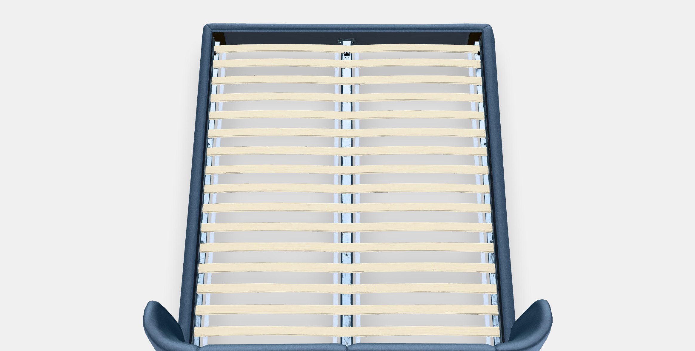 TUFJORD Upholstered bed frame 1 Low-poly 3D model_6