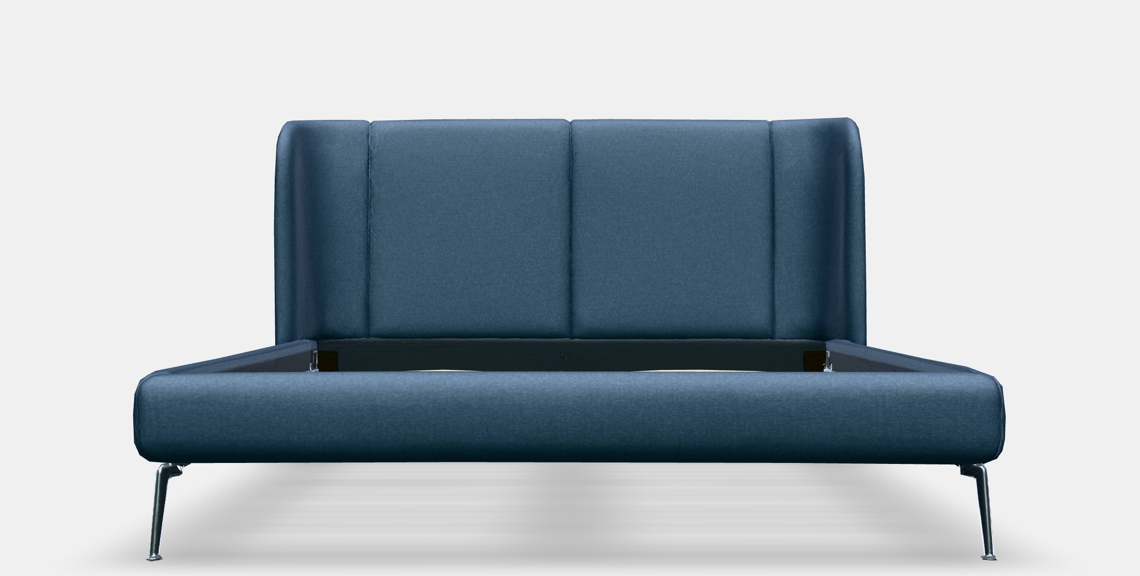 TUFJORD Upholstered bed frame 1 Low-poly 3D model_10