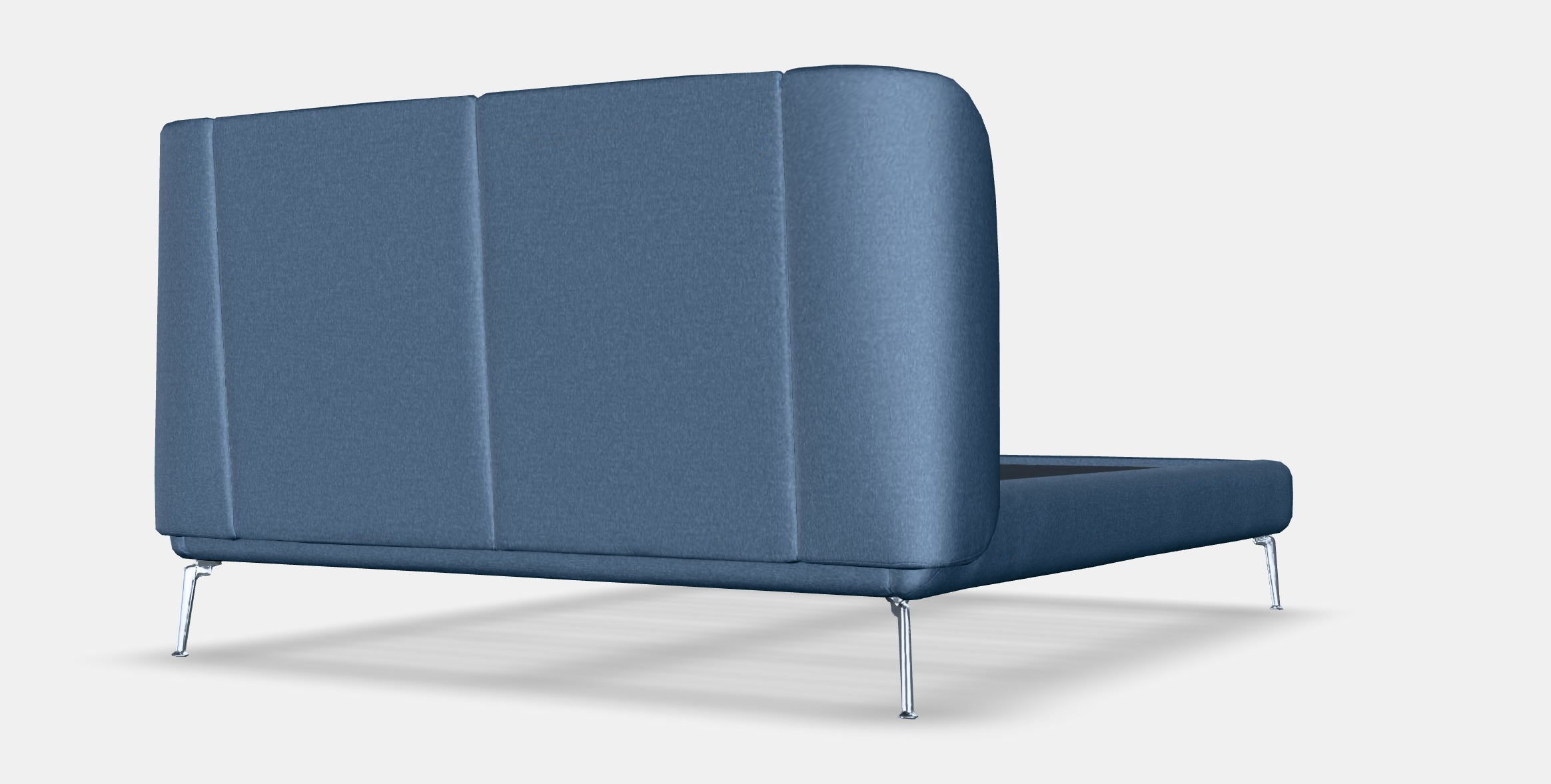 TUFJORD Upholstered bed frame 1 Low-poly 3D model_7