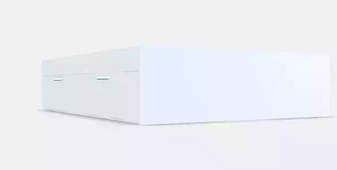 BRIMNES Bed frame with storage 8