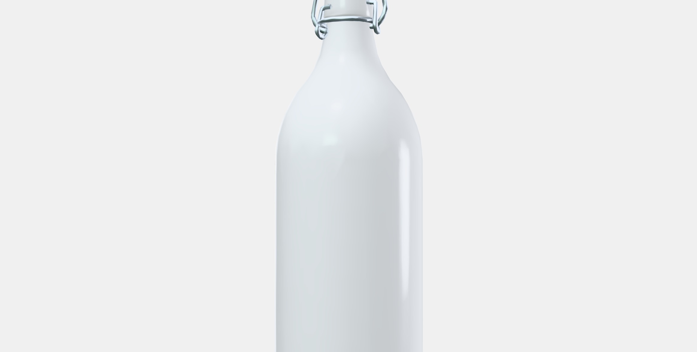 KORKEN Bottle with stopper 2 Low-poly 3D model_13