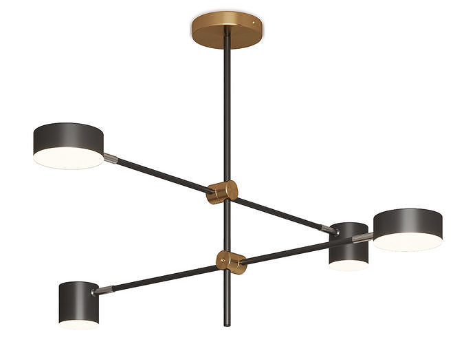 Ceiling lamp ST Luce RODRIGO SL1604 432 04 3D model