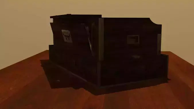 Indian music instrument harmonium 3d model