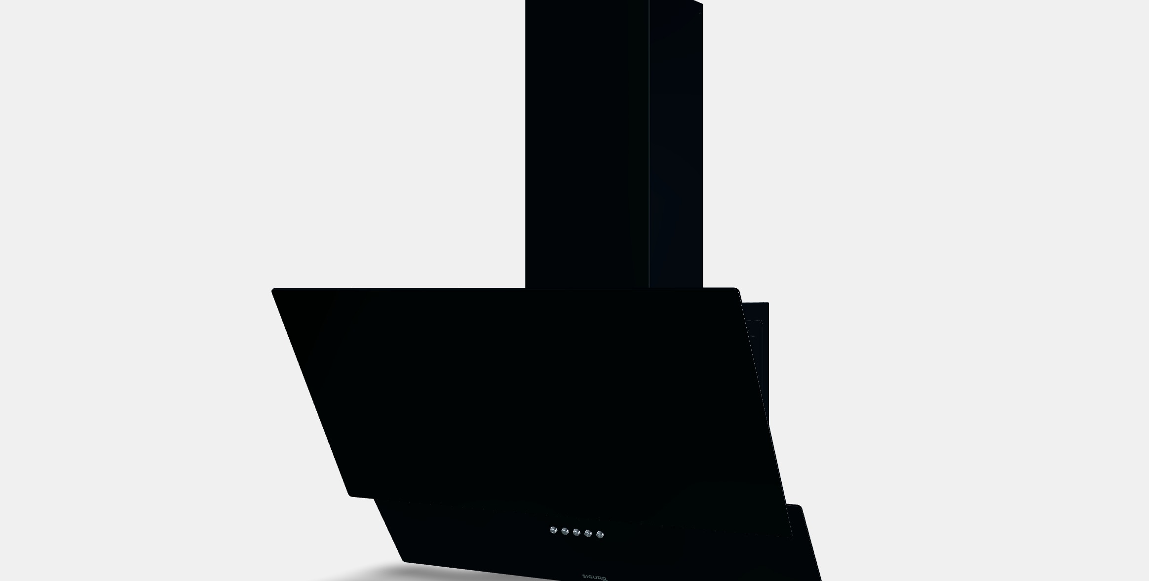 Siguro HD-G35 Cooker Hood Low-poly 3D model_13