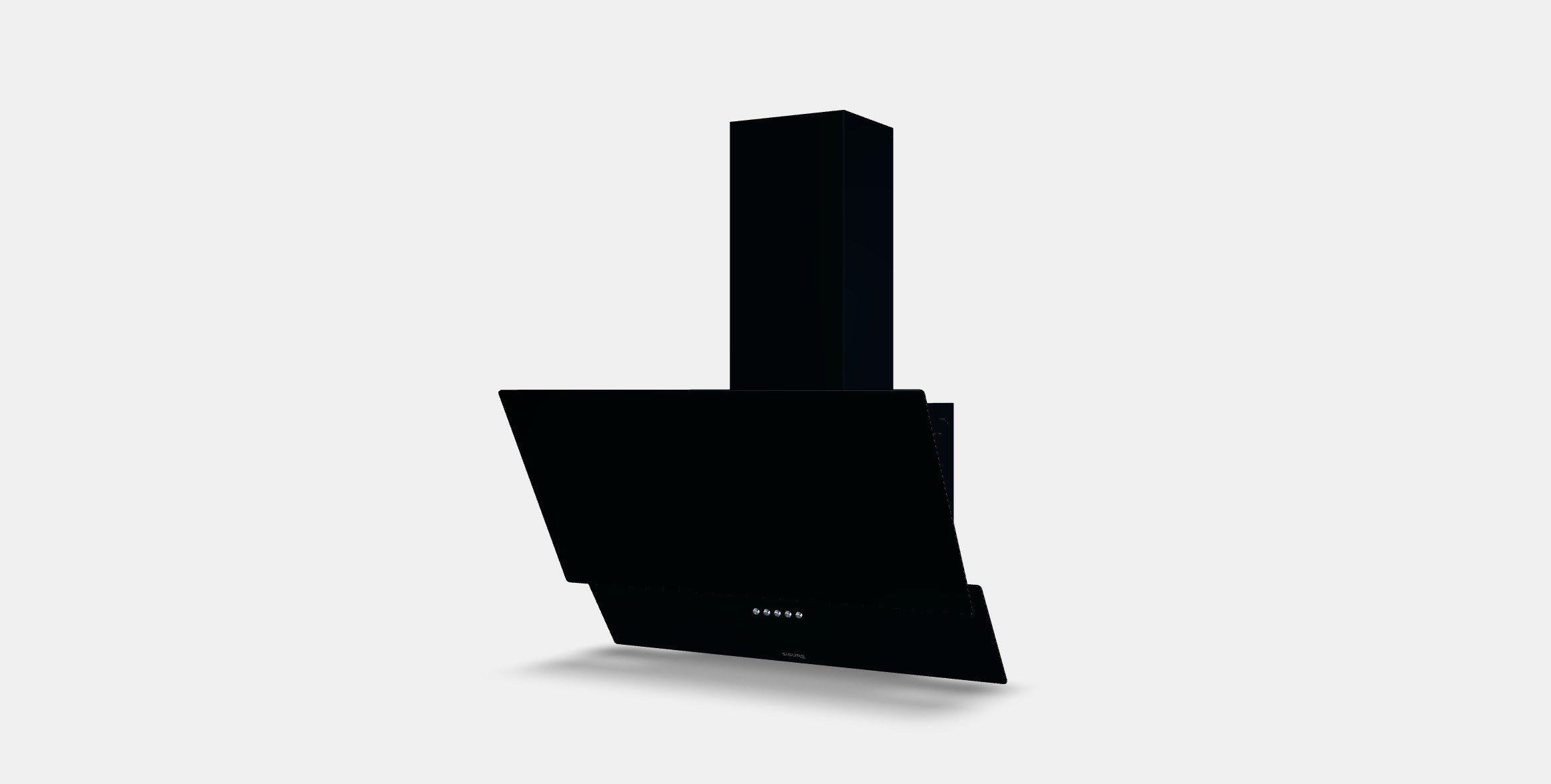 Siguro HD-G35 Cooker Hood Low-poly 3D model_12