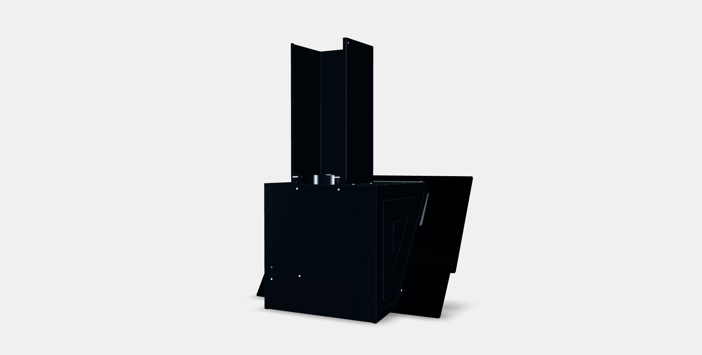 Siguro HD-G35 Cooker Hood Low-poly 3D model_5