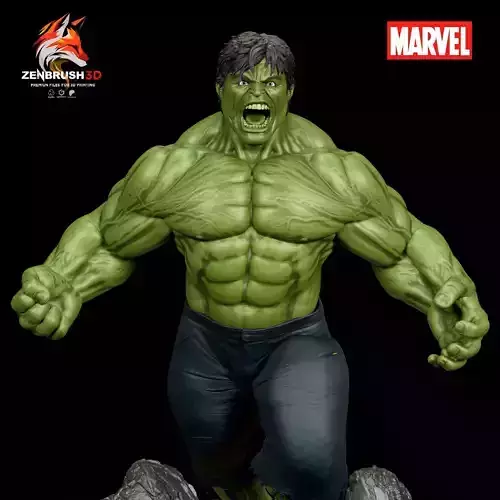 THE INCREDIBLE HULK 2008 - 3D PRINTING