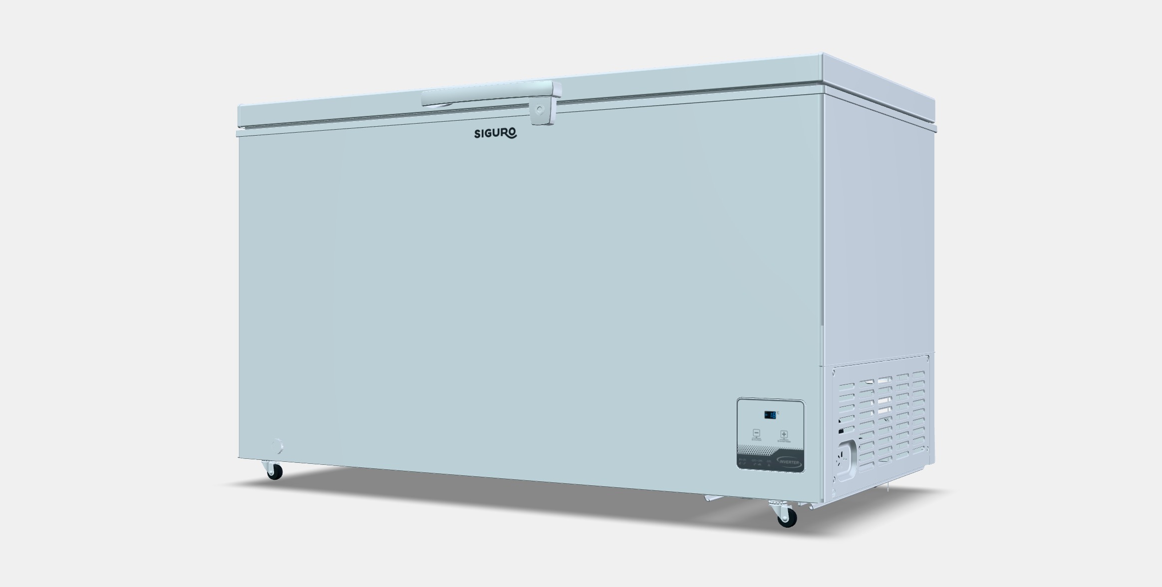 Siguro CF-O15W Fast Freeze 400 Low-poly 3D model_13