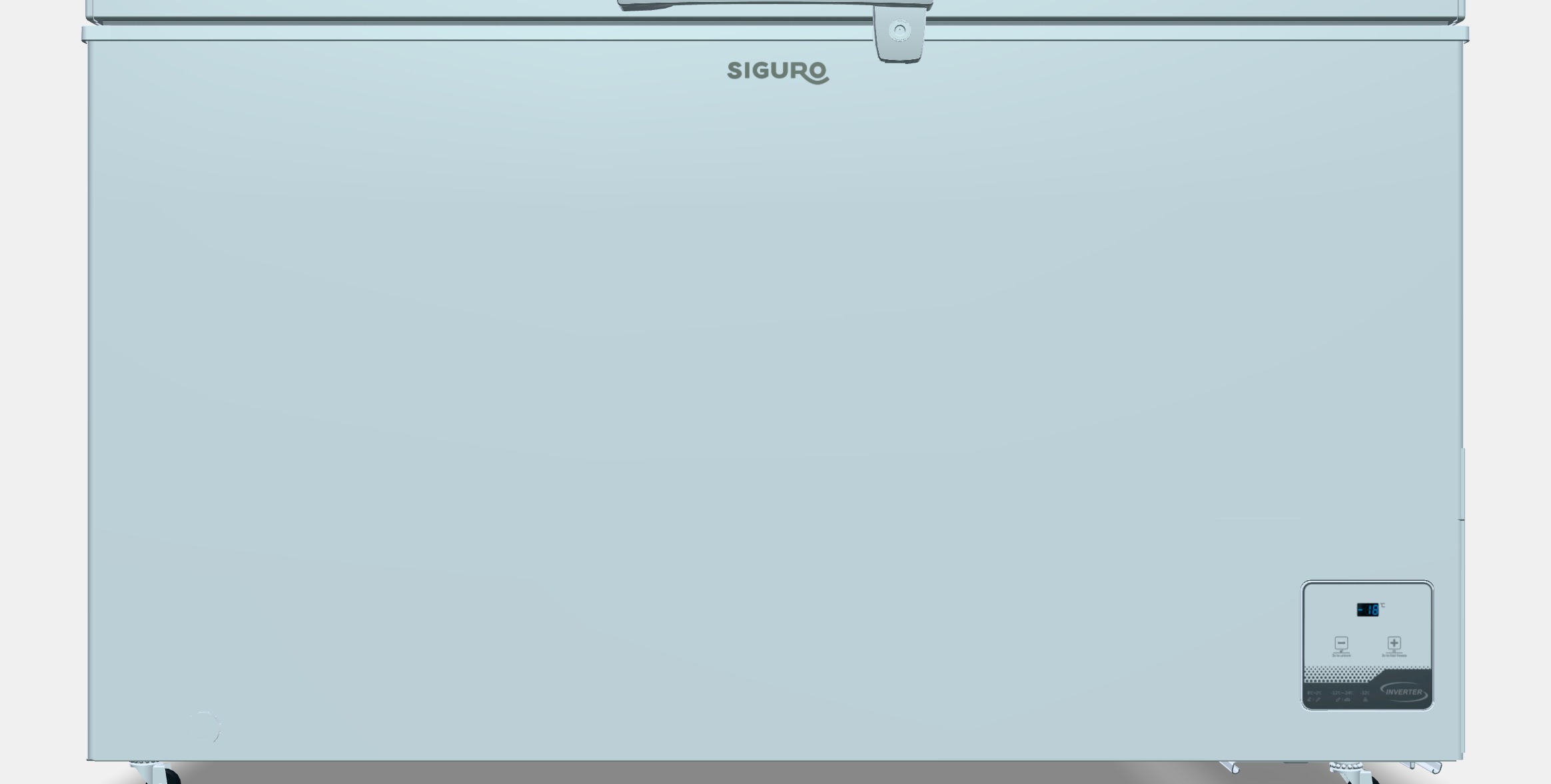 Siguro CF-O15W Fast Freeze 400 Low-poly 3D model_11