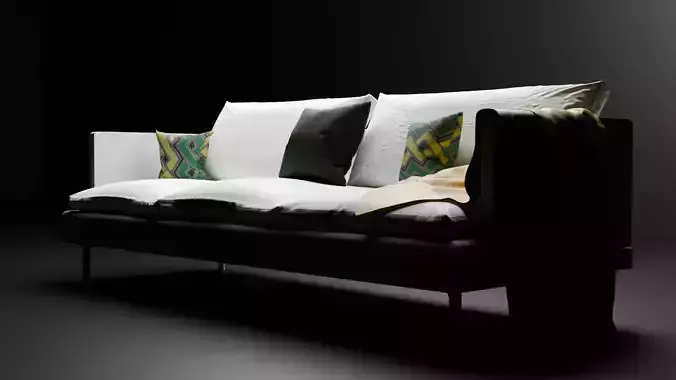 Linen Sofa
