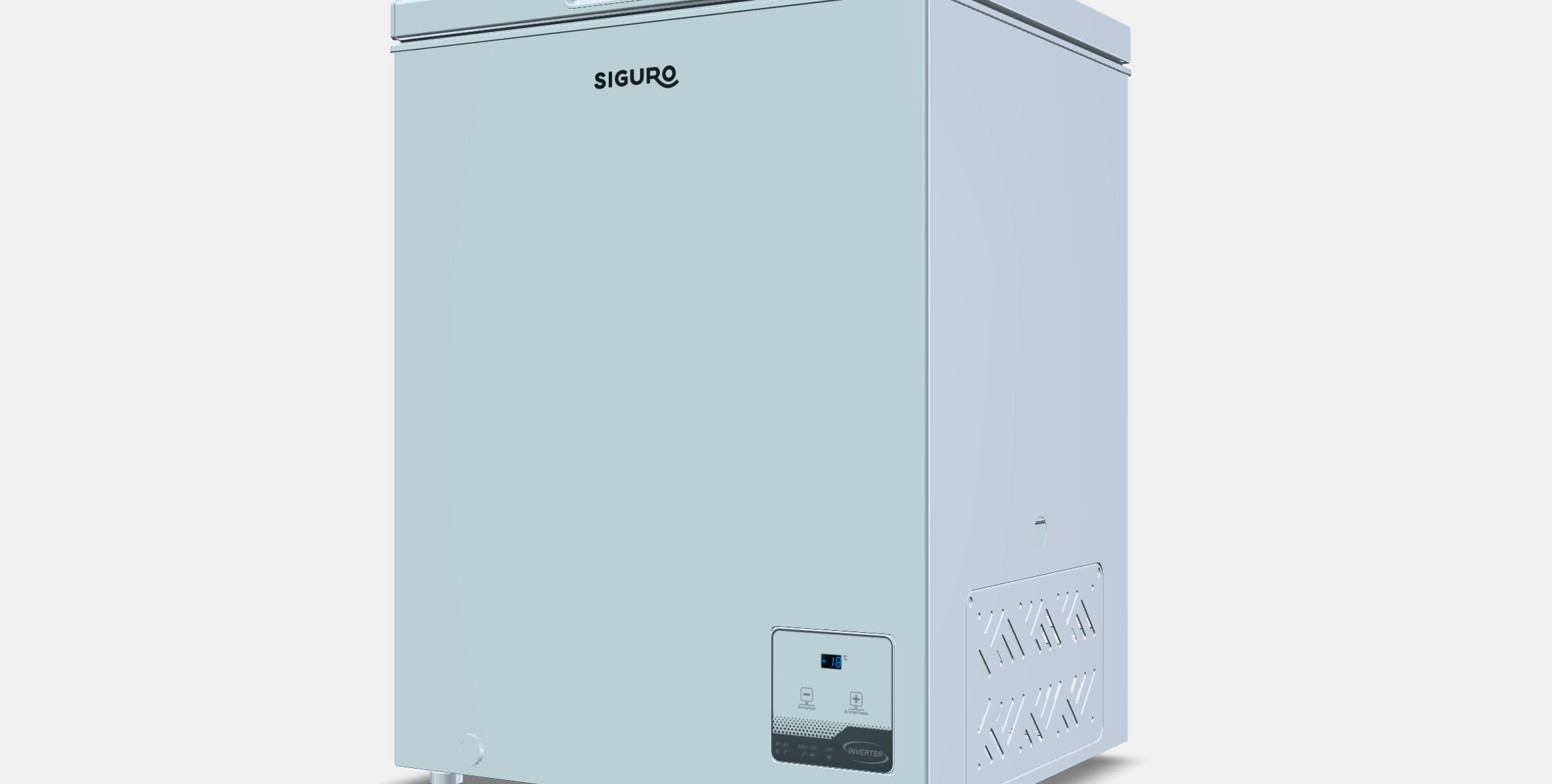 Siguro CF-D16W Fast Freeze 142 Low-poly 3D model_13