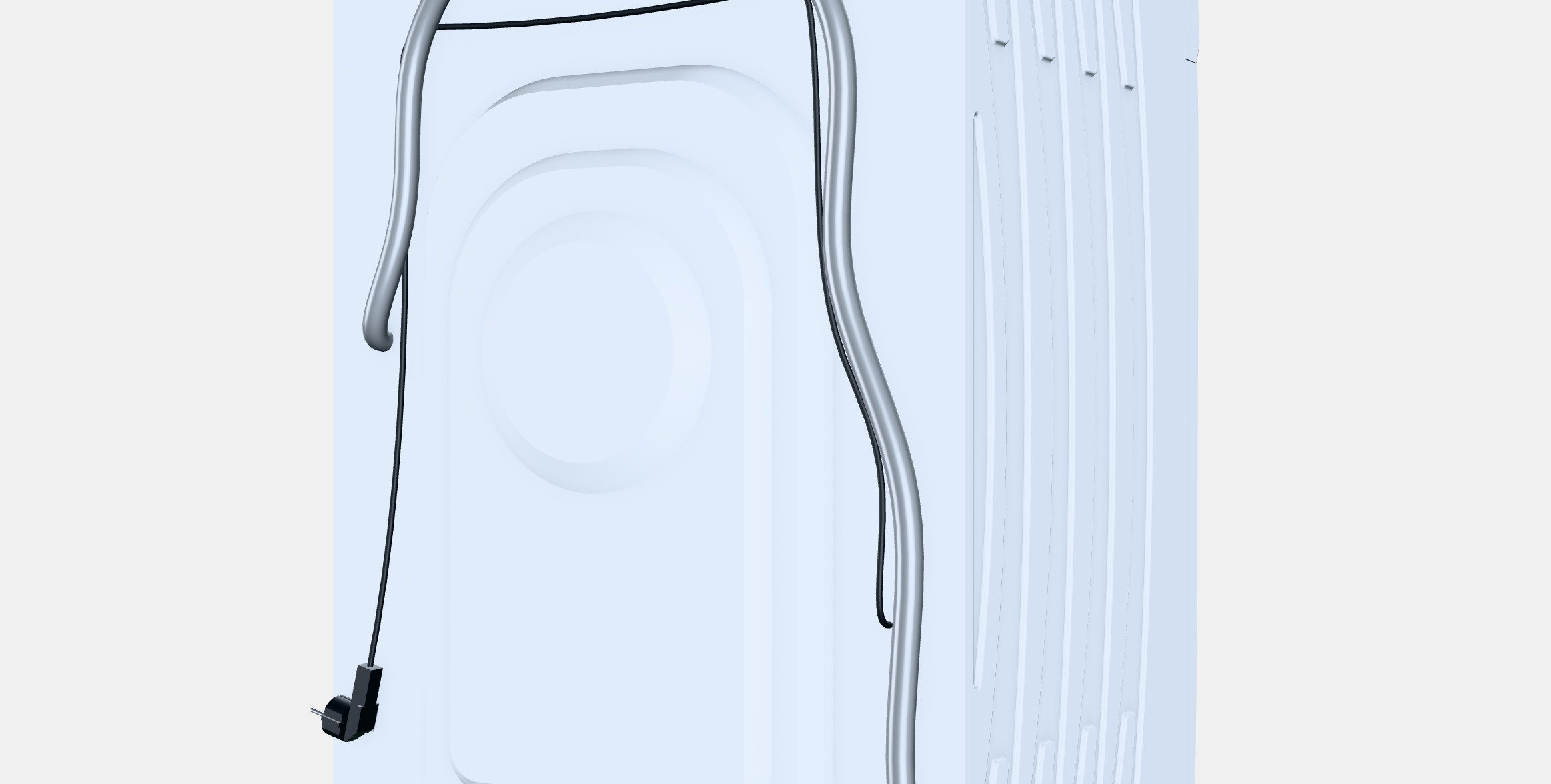 Siguro SGR-WM-A911W Profi Steam Low-poly 3D model_6