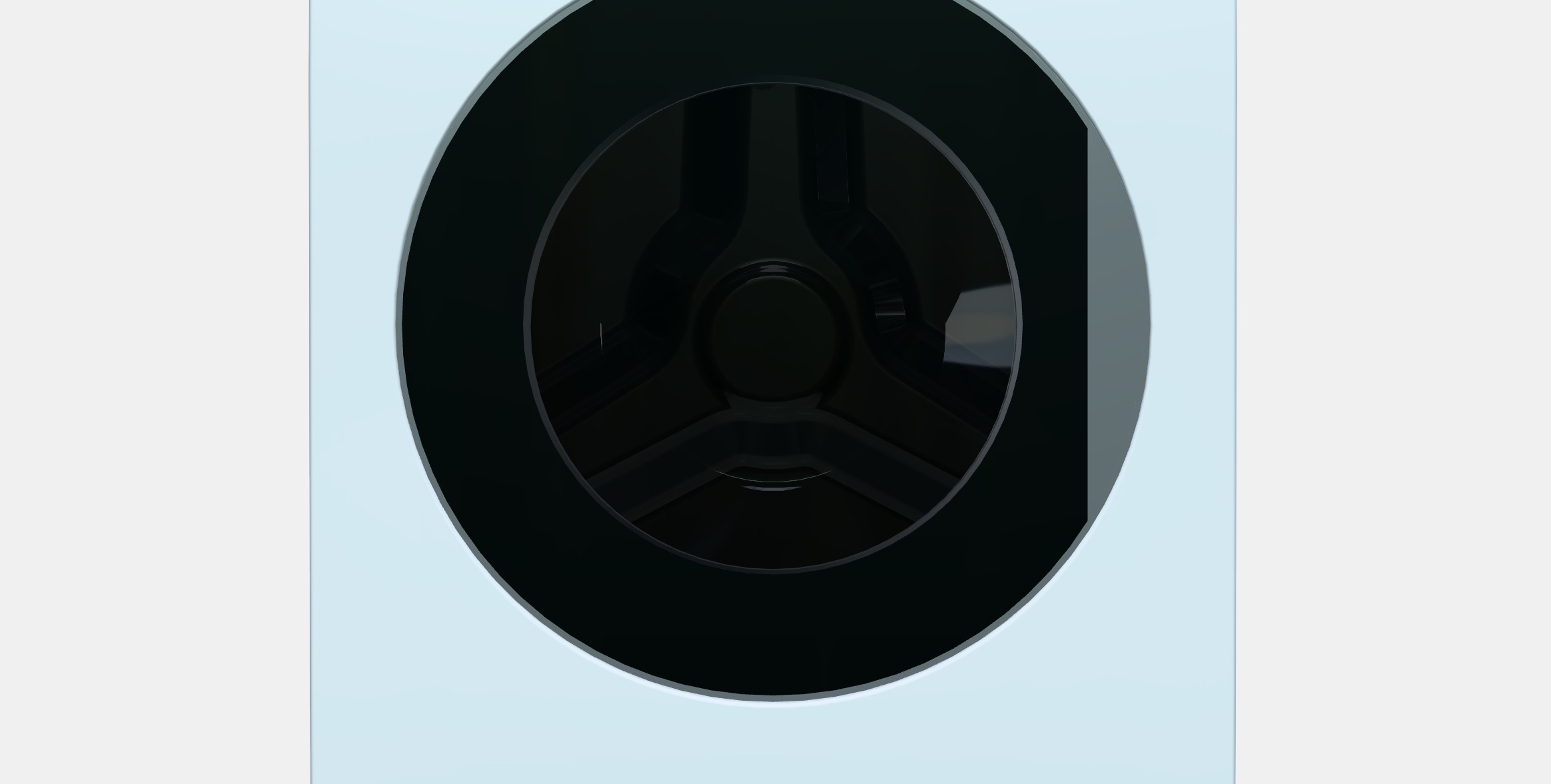 Siguro SGR-WM-A911W Profi Steam Low-poly 3D model_11