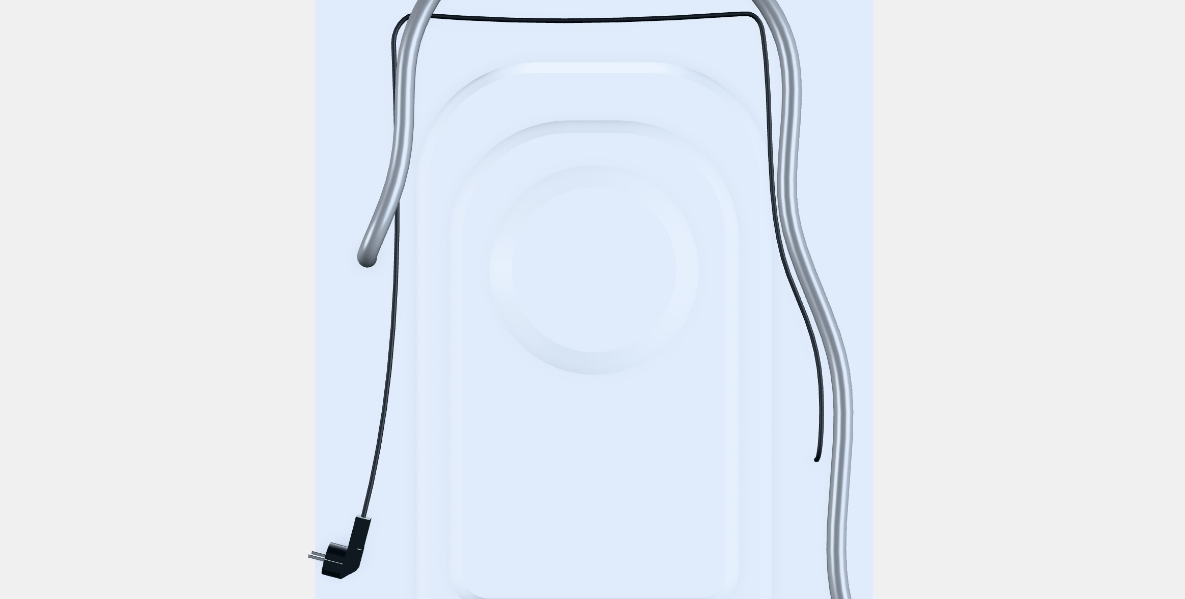 Siguro SGR-WM-A911W Profi Steam Low-poly 3D model_15