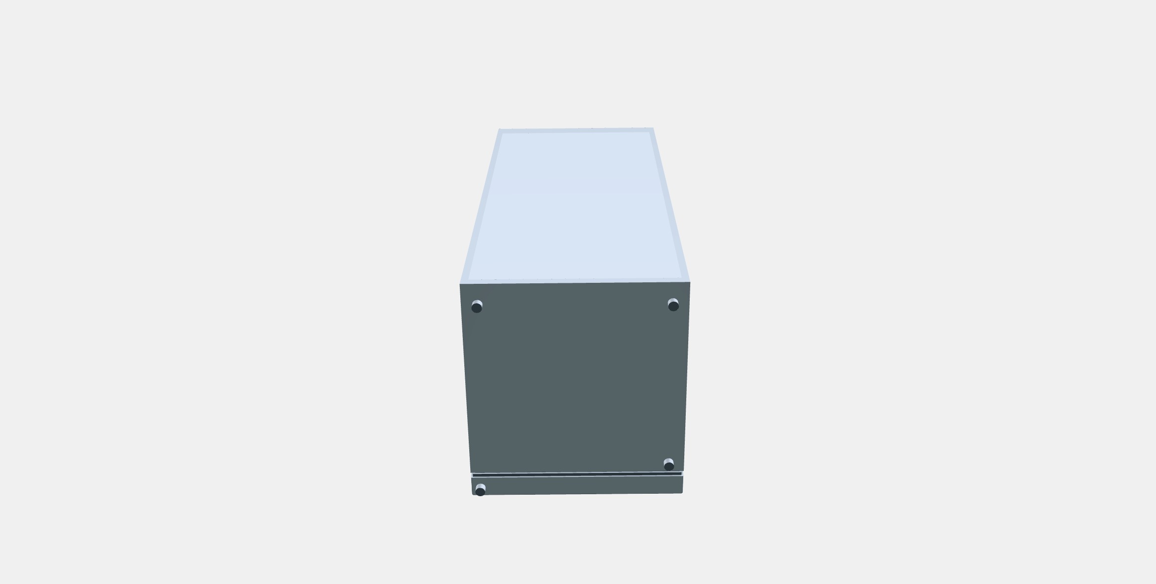 Siguro UF-D310W Fast Freeze 166 Low-poly 3D model_7