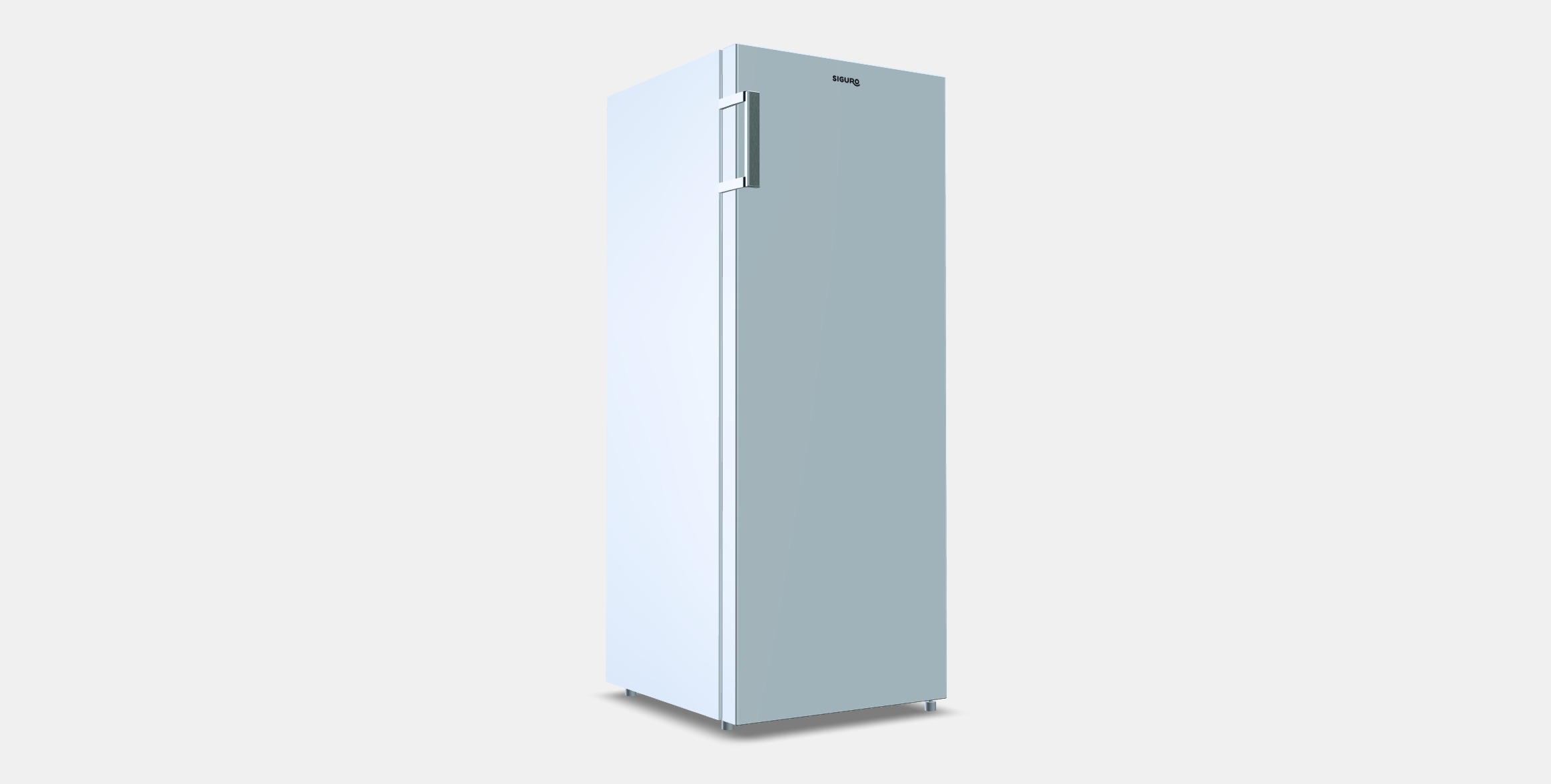 Siguro UF-D310W Fast Freeze 166 Low-poly 3D model_3