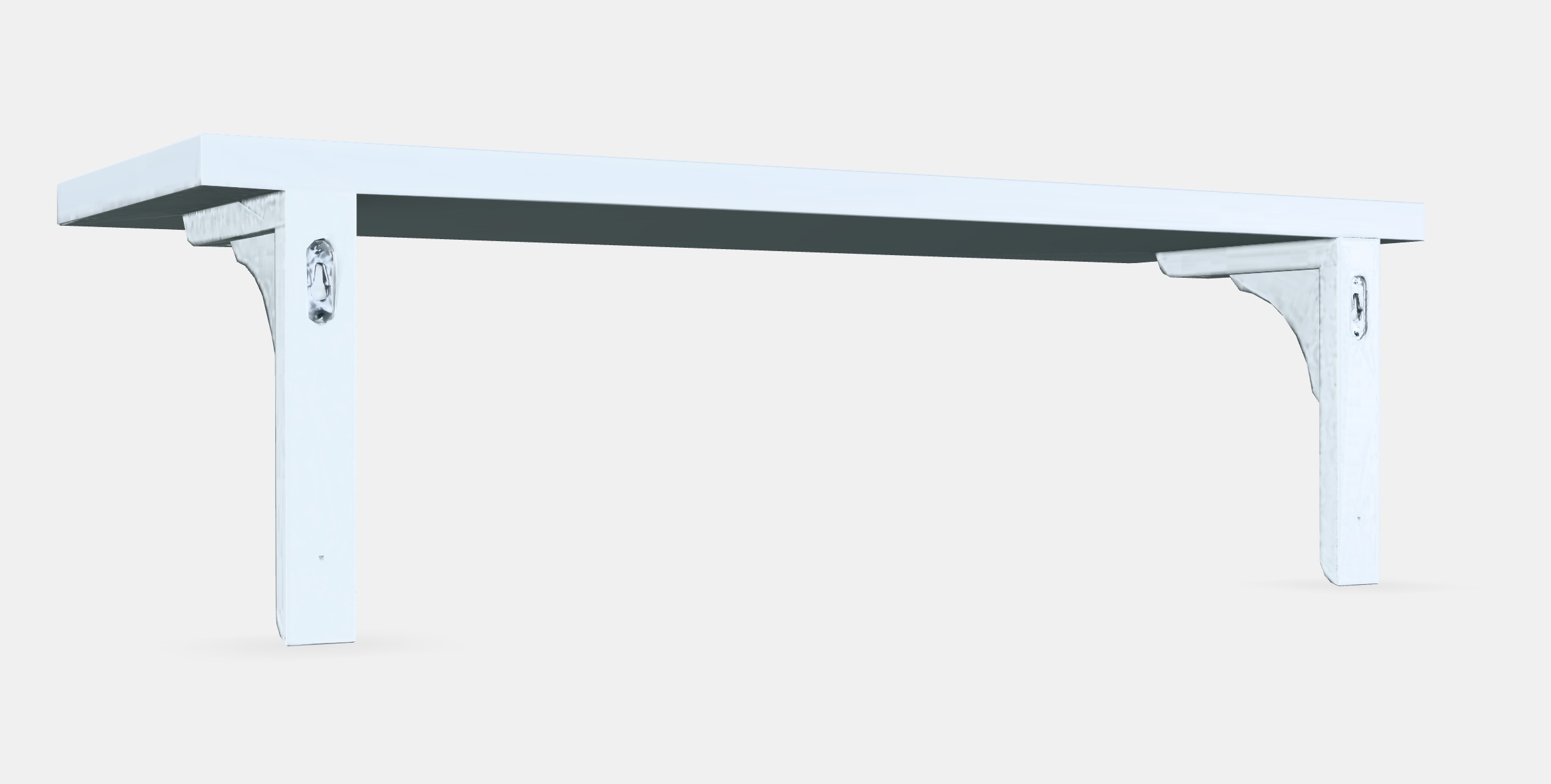 BERGSHULT - RAMSHULT Wall shelf 2 Low-poly 3D model_3