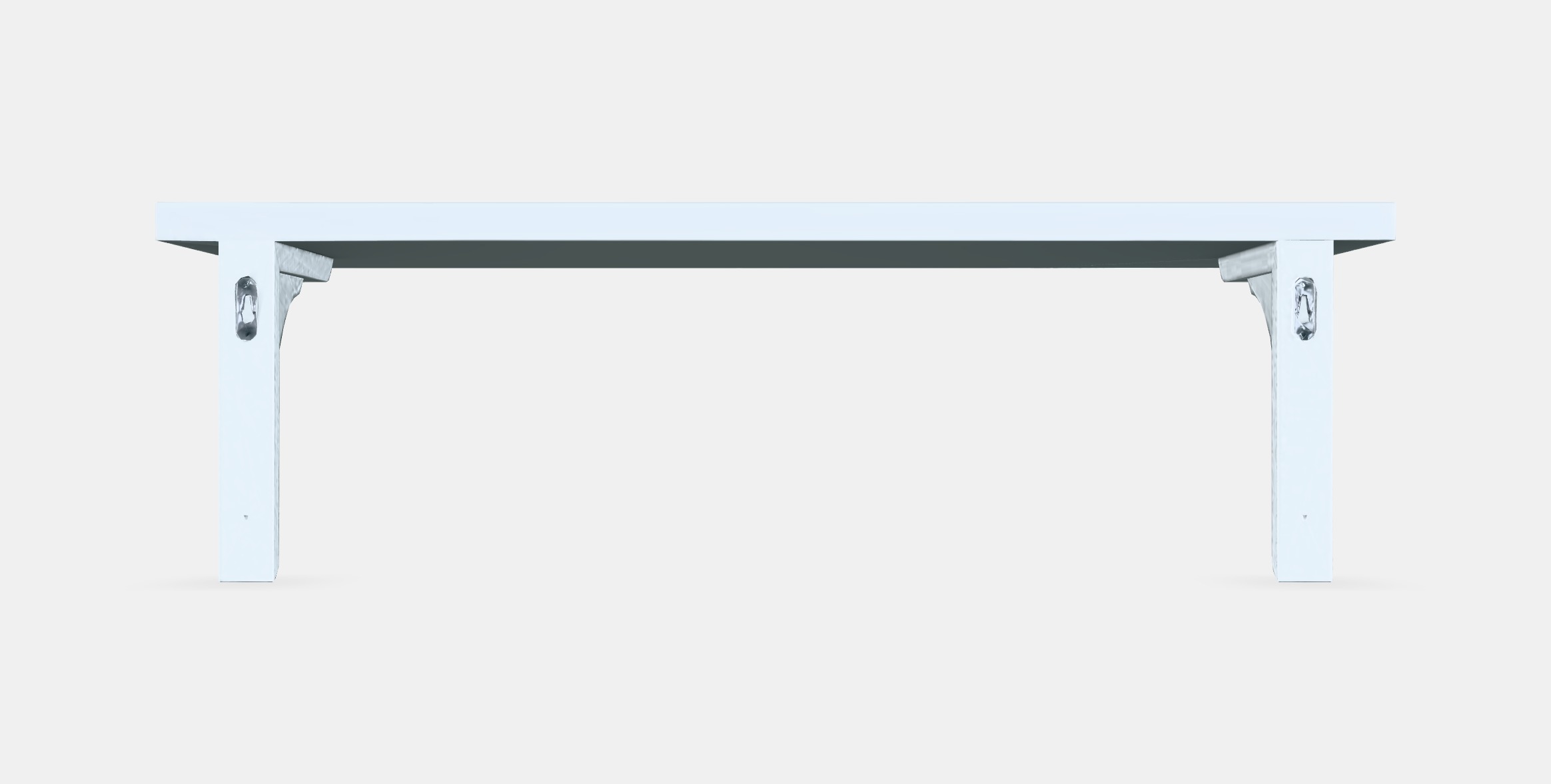 BERGSHULT - RAMSHULT Wall shelf 2 Low-poly 3D model_15