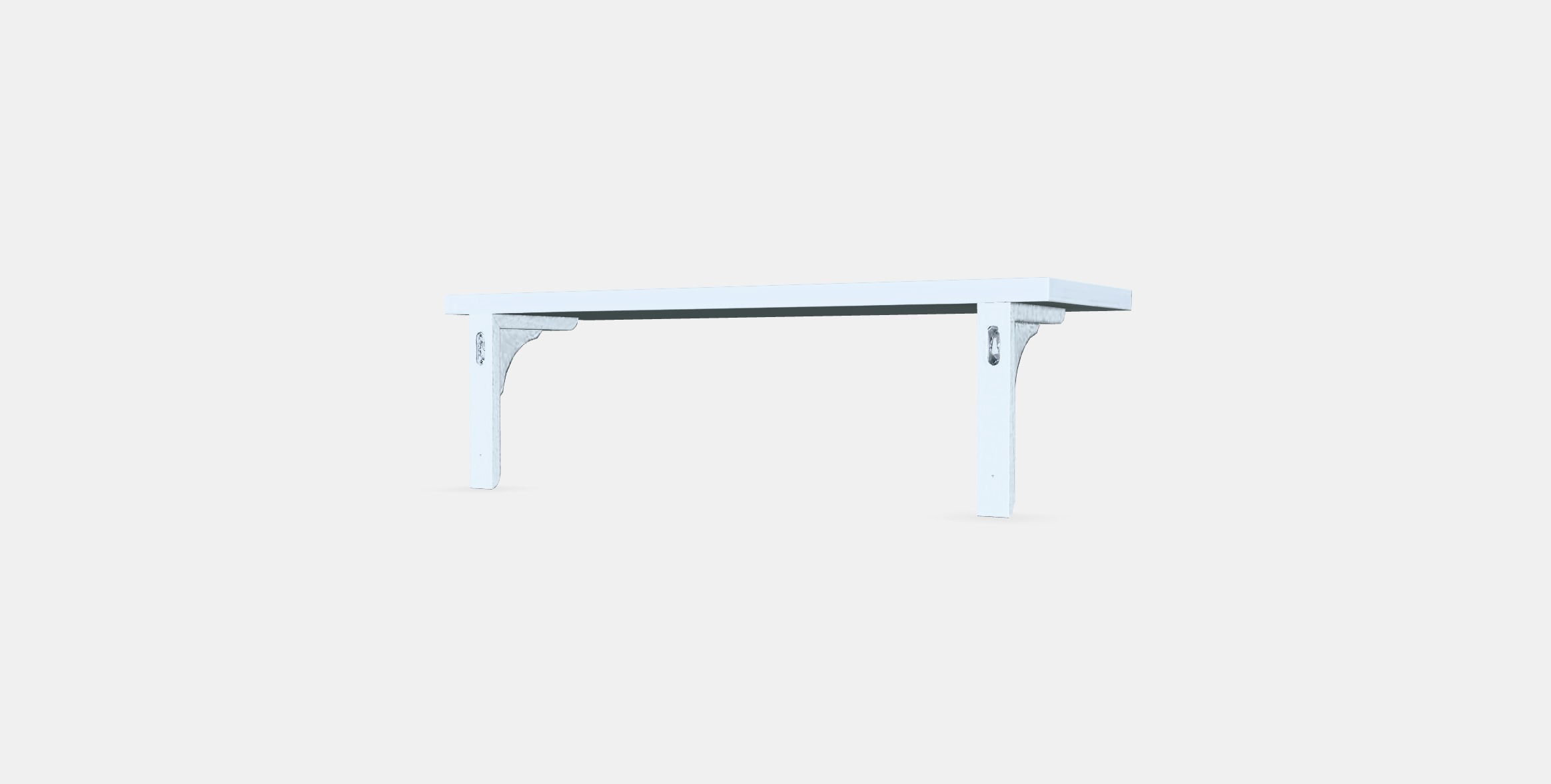 BERGSHULT - RAMSHULT Wall shelf 2 Low-poly 3D model_5