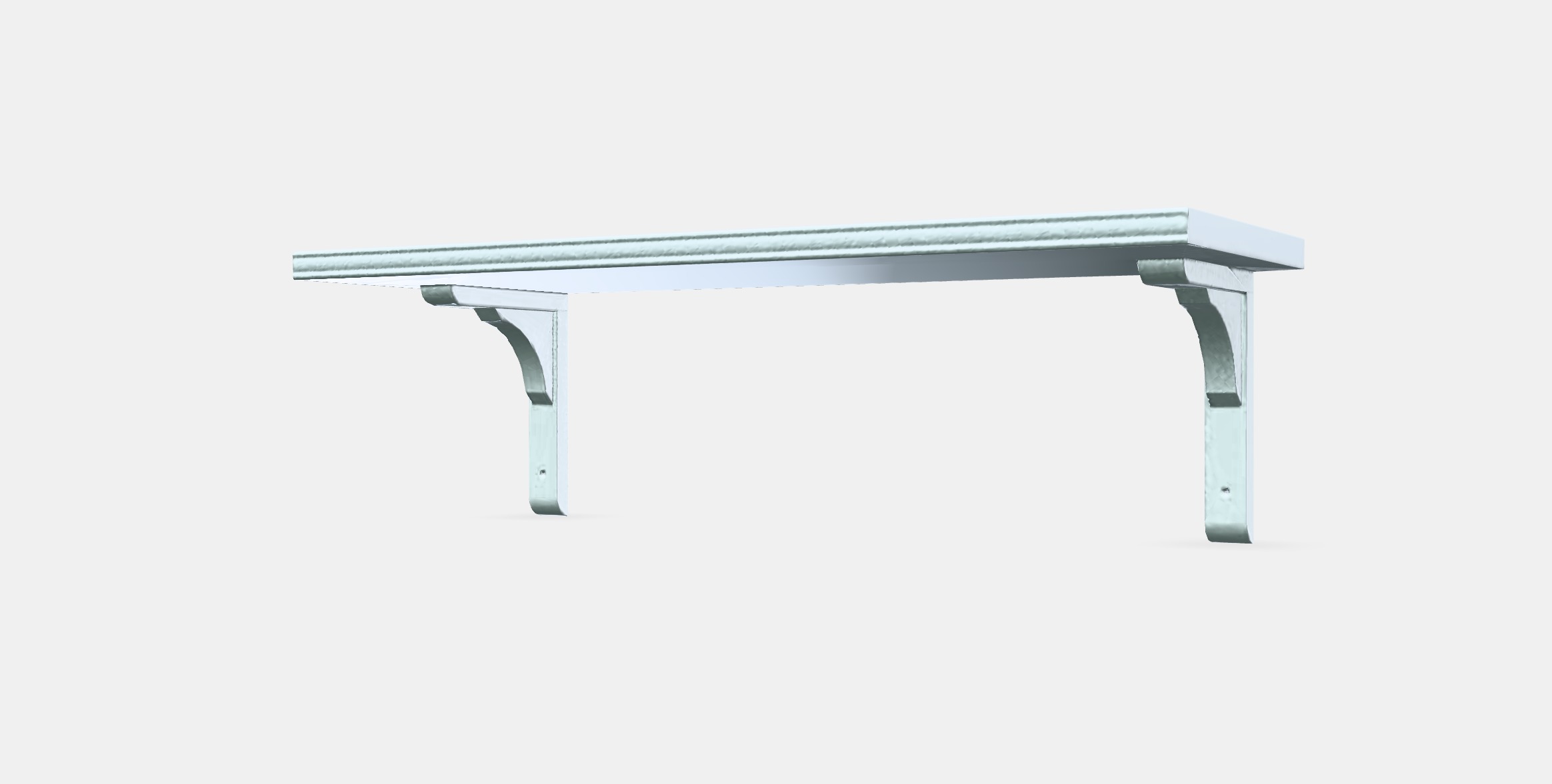 BERGSHULT - RAMSHULT Wall shelf 2 Low-poly 3D model_13