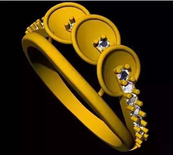 Cluster Ring 3dm file