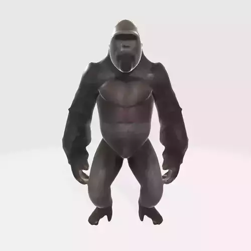 Gorilla Standing Upright