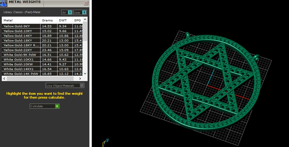 Star of David pendant Model 6047 3D print model_7