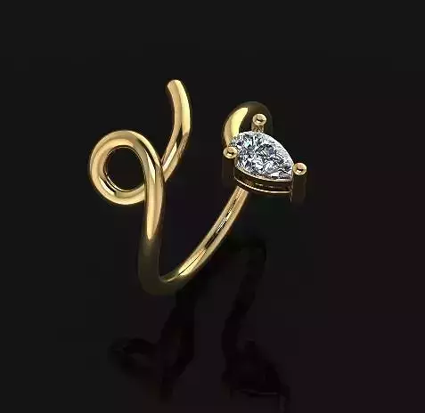 Womens ring Model 6033