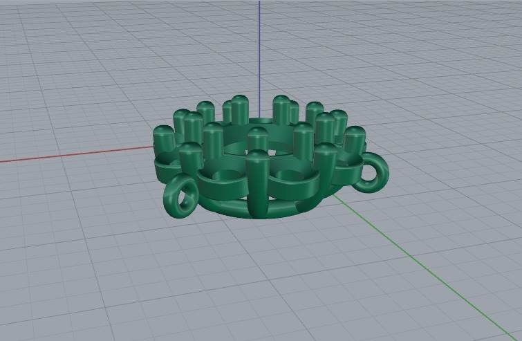 Pendant Model 6017 3D print model_4