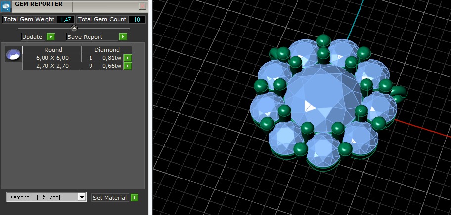 Pendant Model 6017 3D print model_7