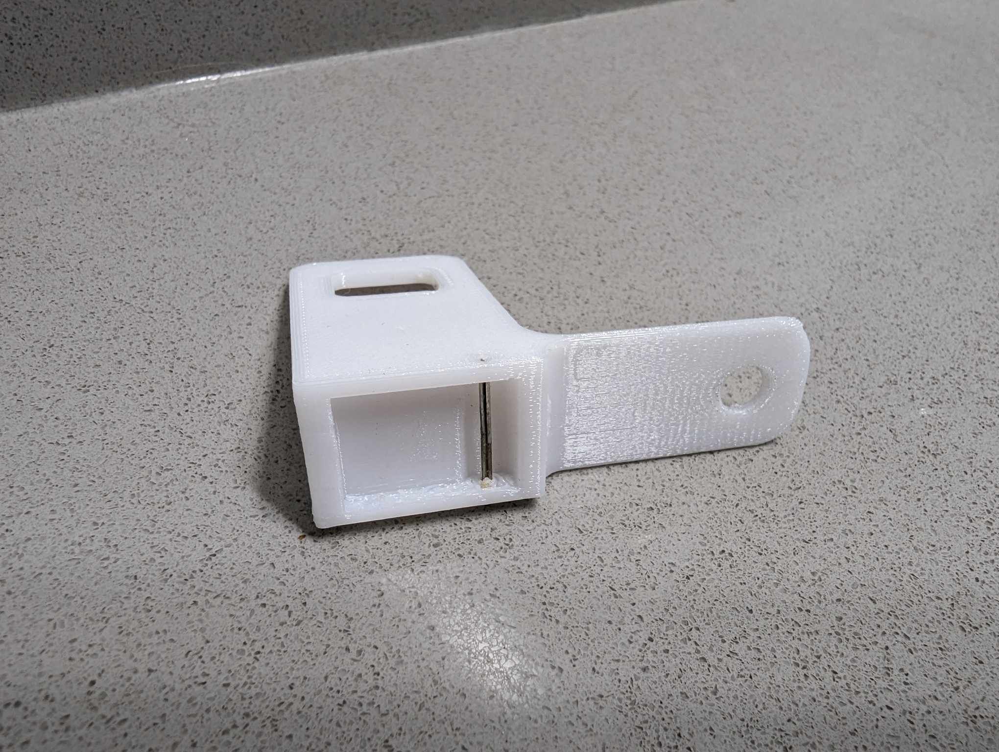 Insta360 x3 Mic Receiver Mount With USB Door Compartment 3D print model_4