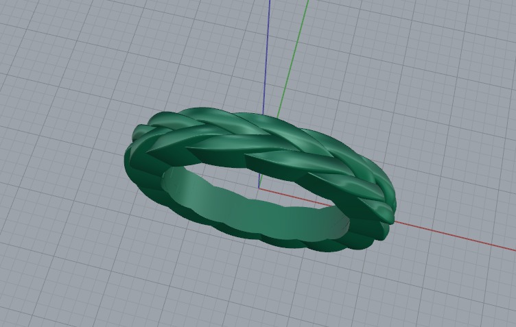 Ring Model 6016 3D print model_3