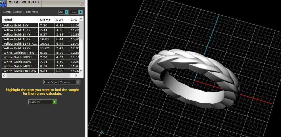 Ring Model 6016 3D print model_7