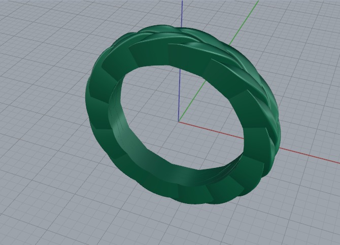 Ring Model 6016 3D print model_4