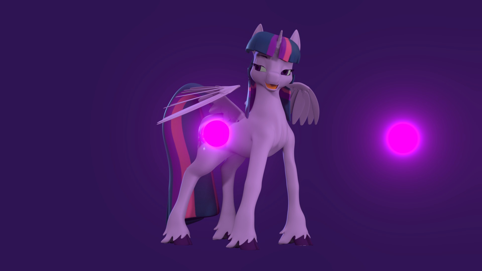Twilight Sparkle Low-poly 3D model_92