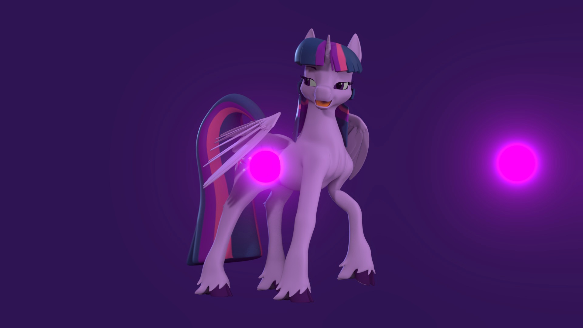Twilight Sparkle Low-poly 3D model_89