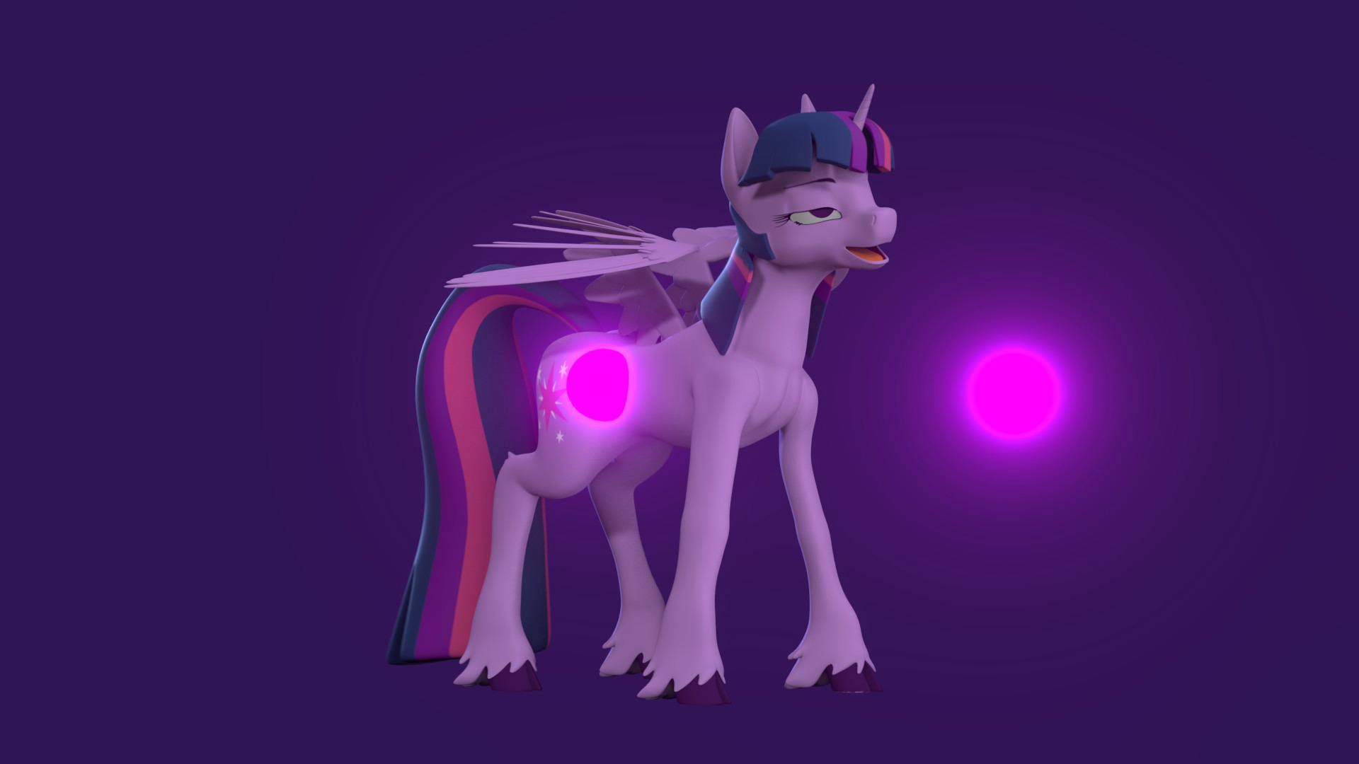 Twilight Sparkle Low-poly 3D model_102
