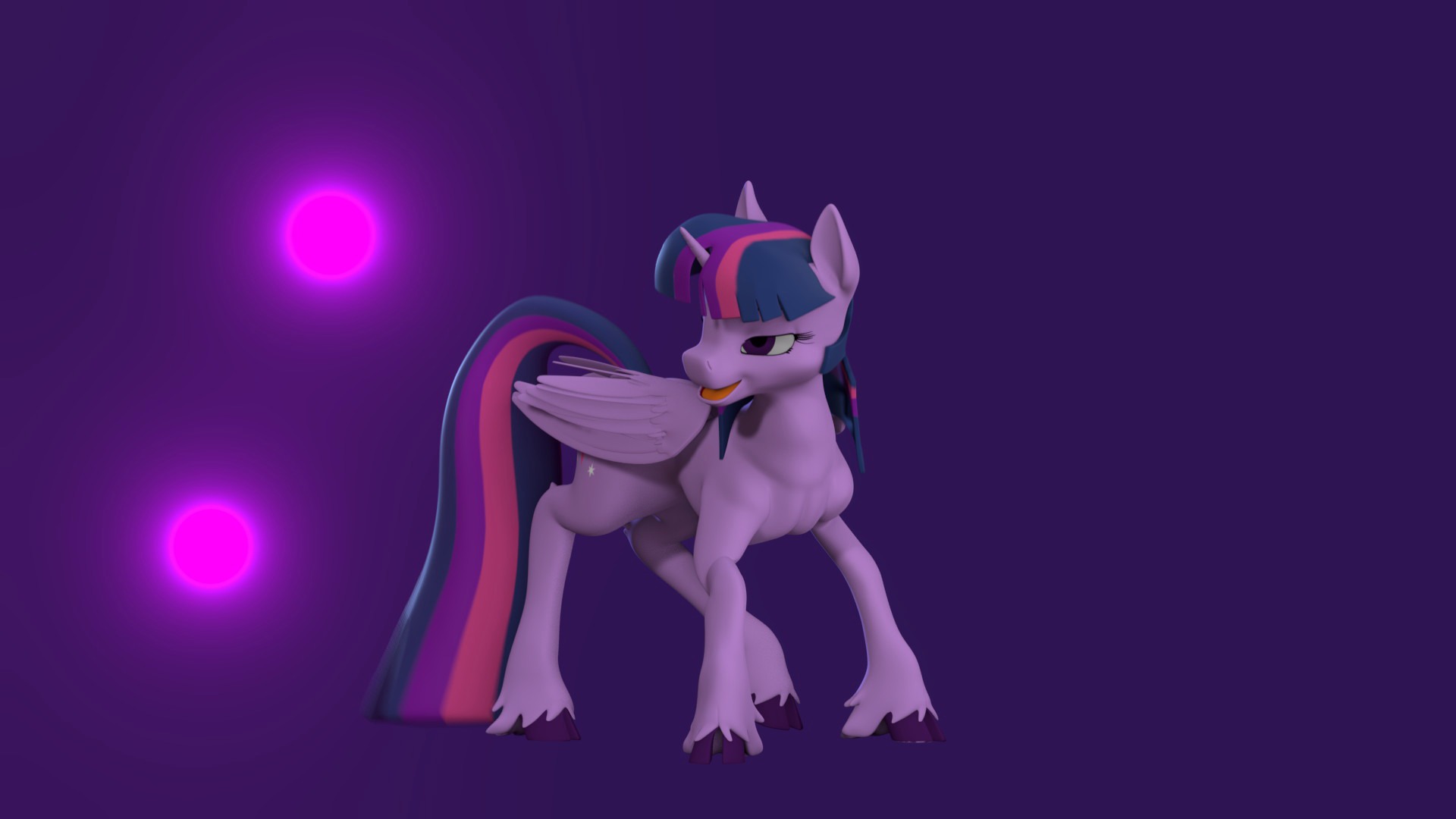 Twilight Sparkle Low-poly 3D model_49
