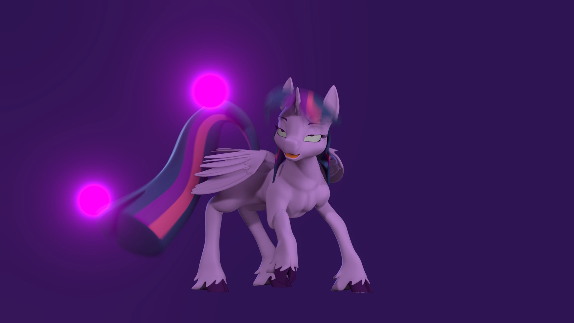 Twilight Sparkle Low-poly 3D model_40