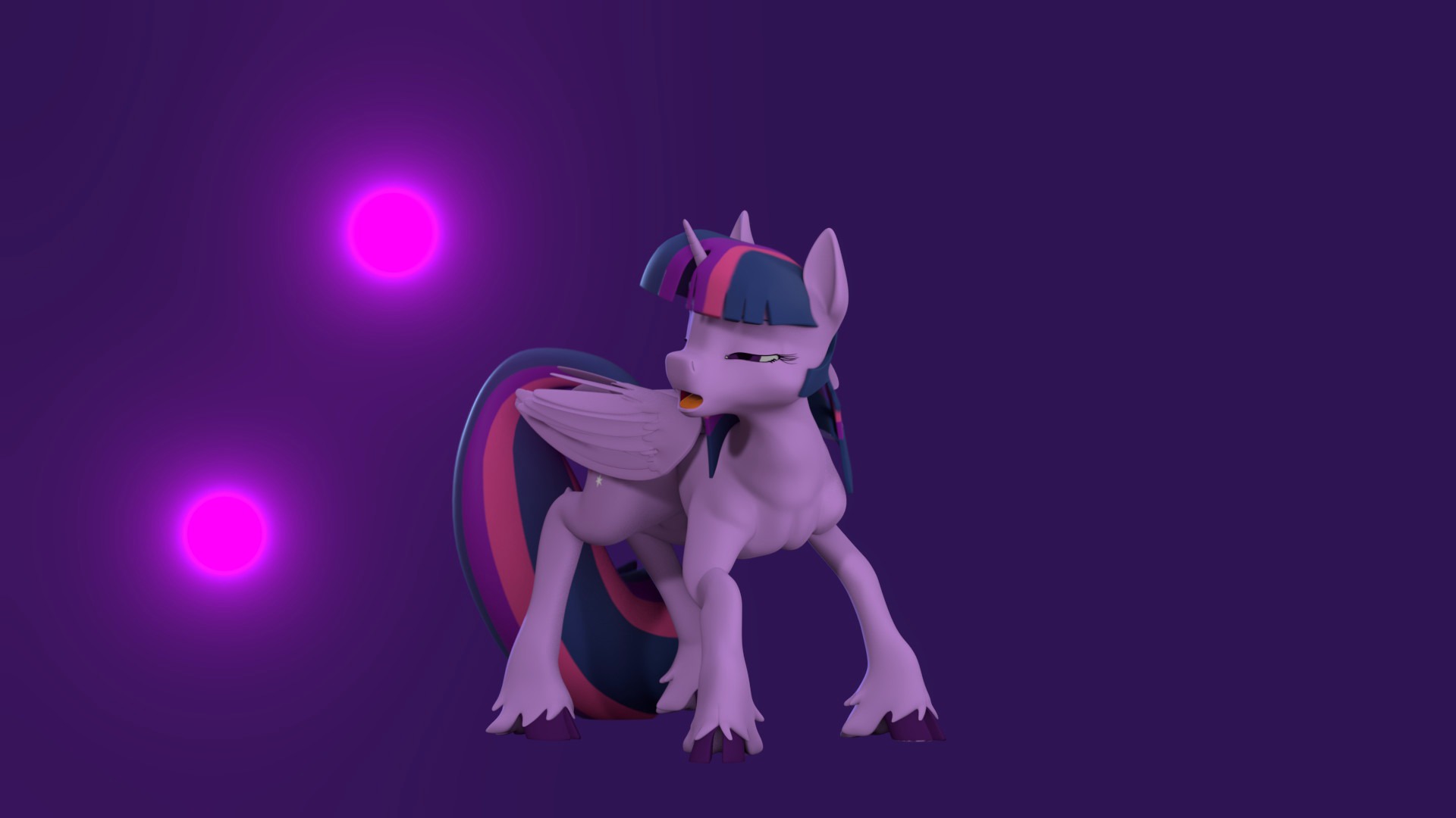 Twilight Sparkle Low-poly 3D model_17