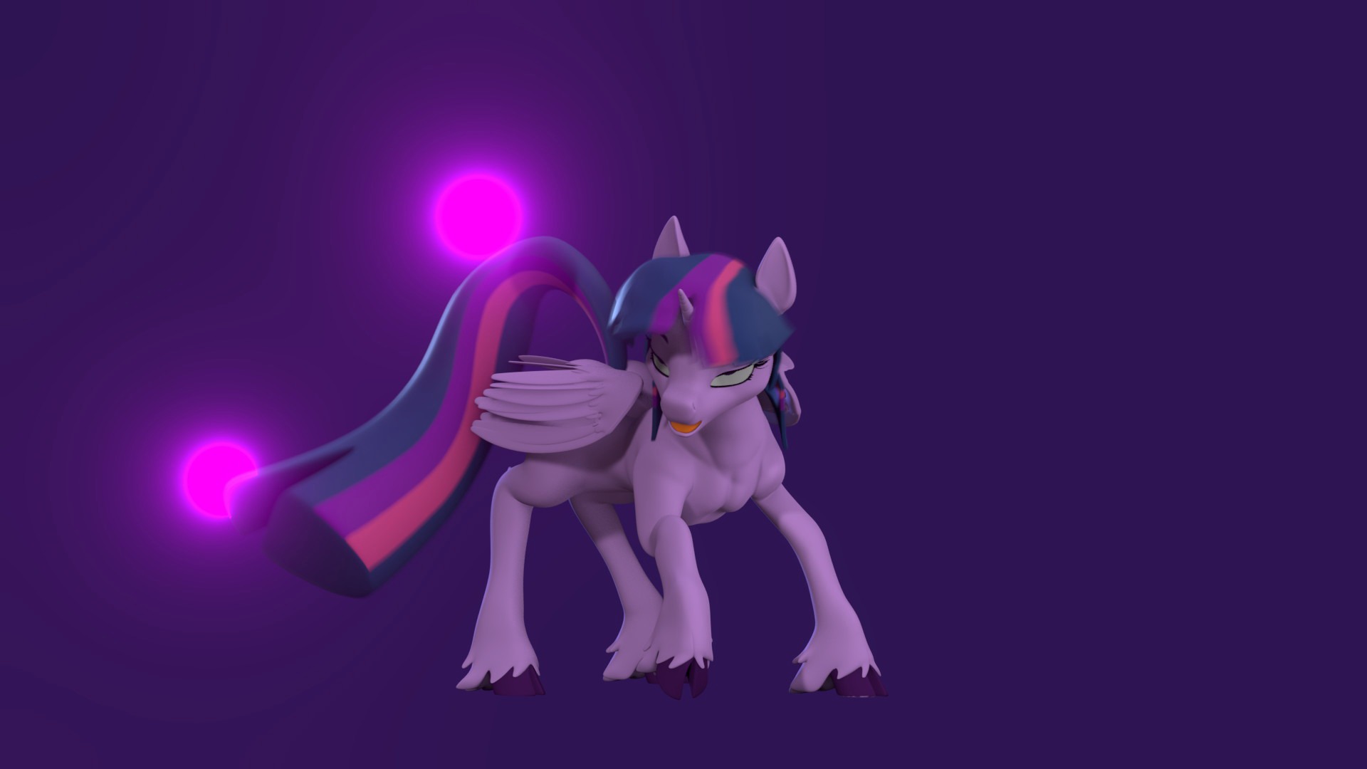Twilight Sparkle Low-poly 3D model_45