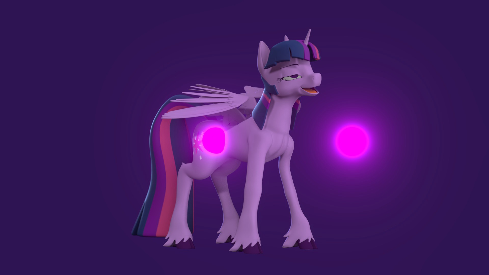 Twilight Sparkle Low-poly 3D model_101