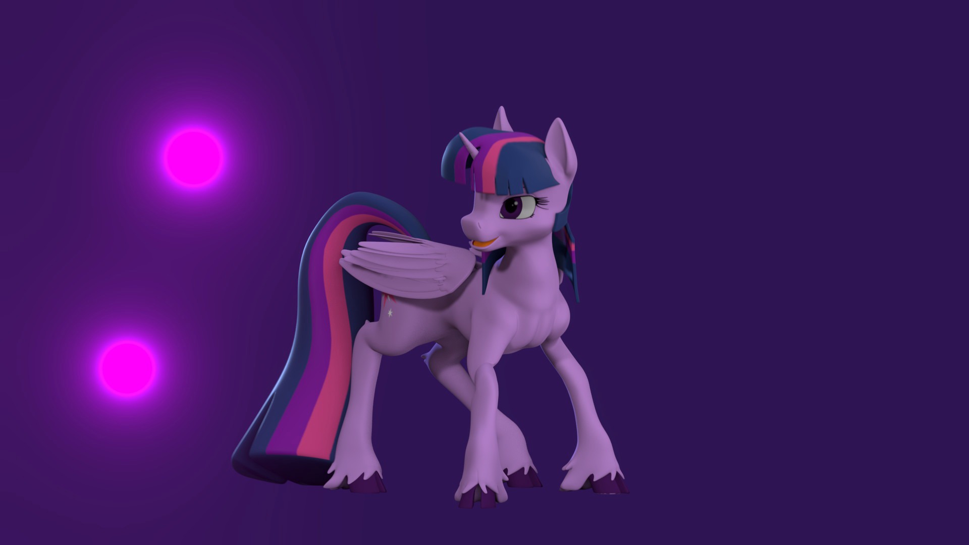 Twilight Sparkle Low-poly 3D model_50