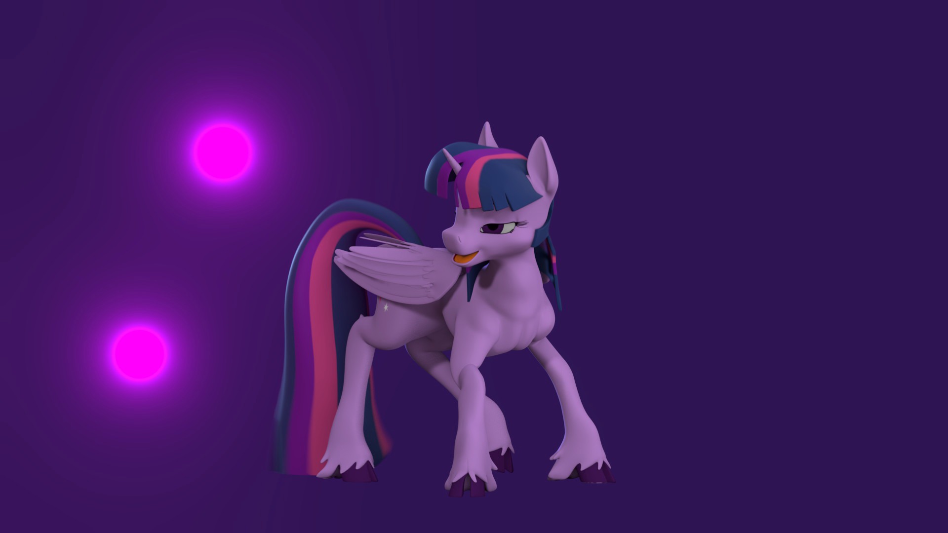 Twilight Sparkle Low-poly 3D model_13