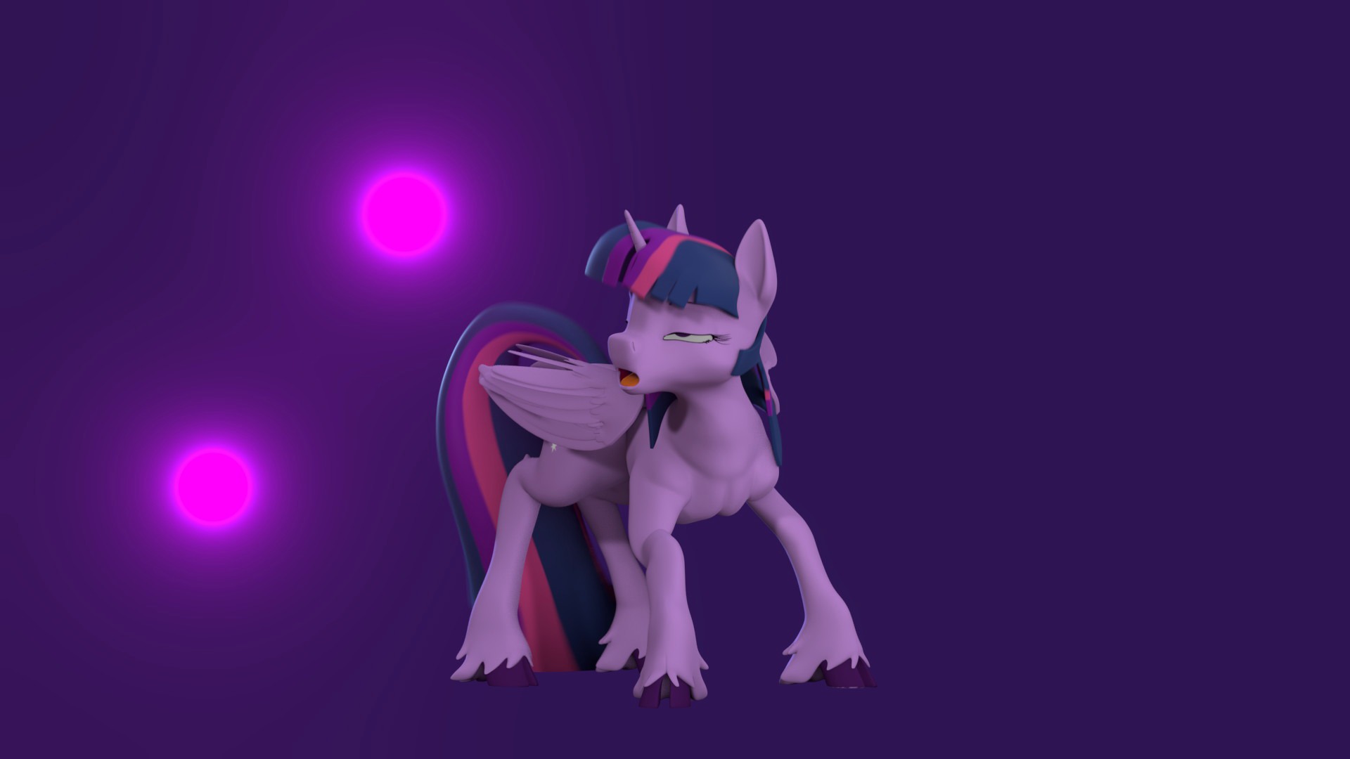 Twilight Sparkle Low-poly 3D model_12