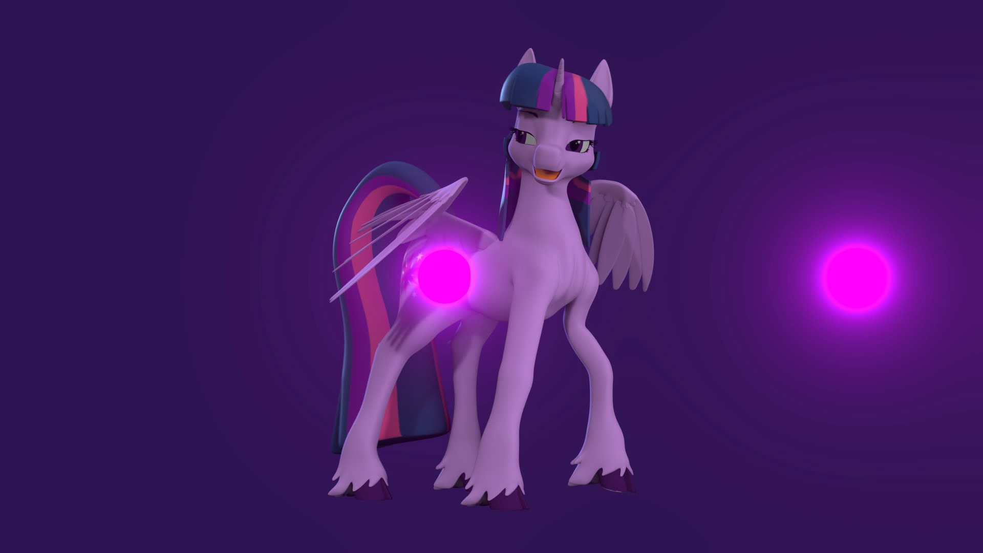 Twilight Sparkle Low-poly 3D model_88