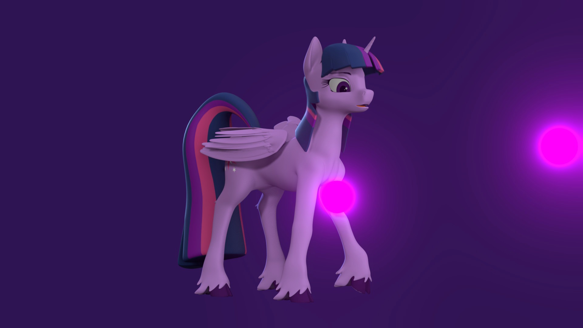 Twilight Sparkle Low-poly 3D model_78