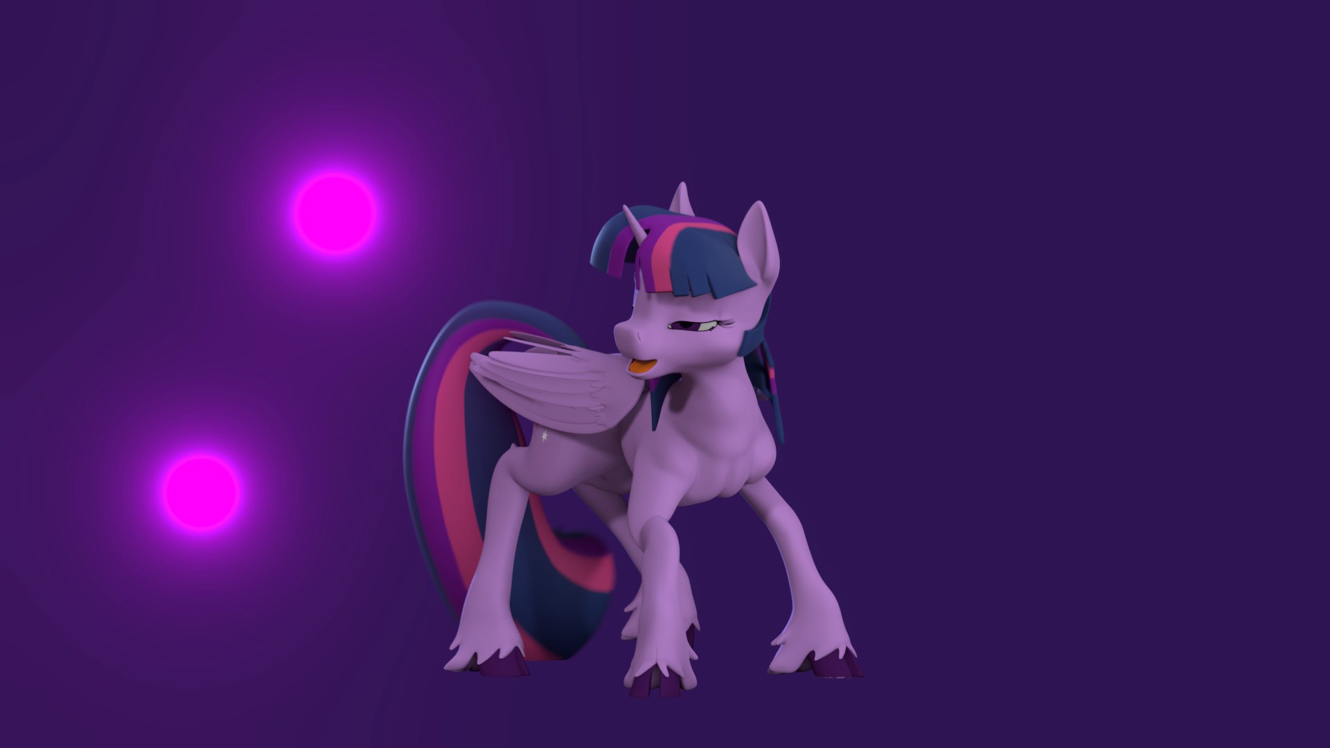 Twilight Sparkle Low-poly 3D model_48