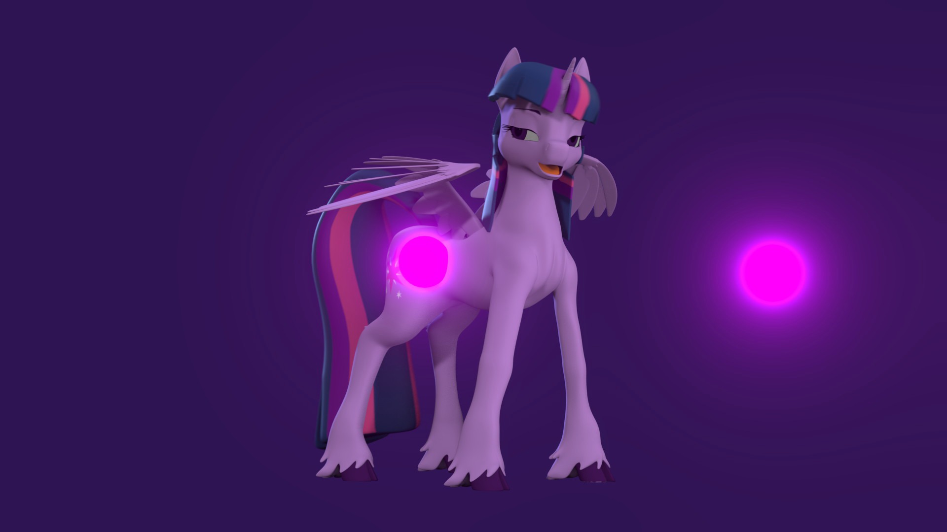 Twilight Sparkle Low-poly 3D model_96